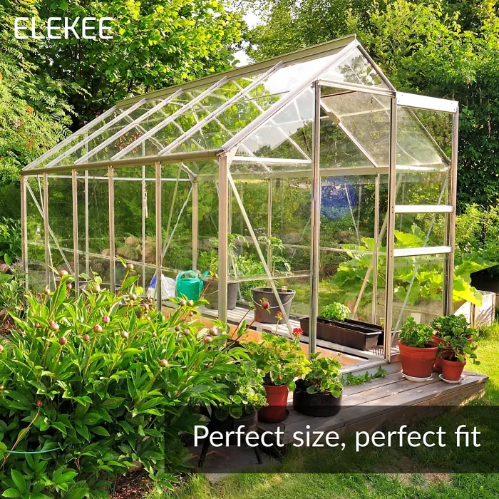 Replacement Greenhouse Glass 610 x 610 mm, Durable & Crystal Clear