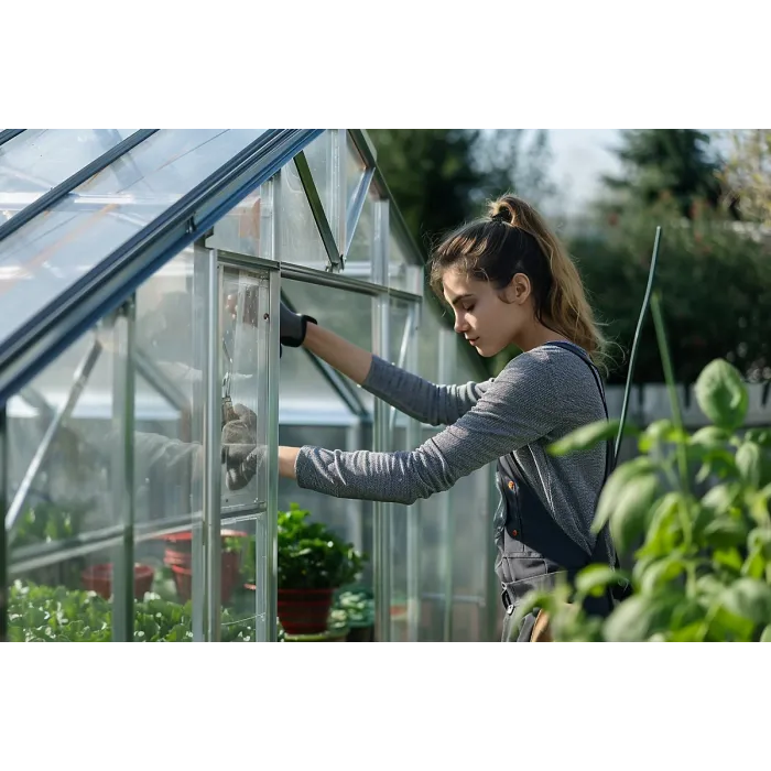 Replacement Greenhouse Glass 610 x 234 mm, Durable & Crystal Clear