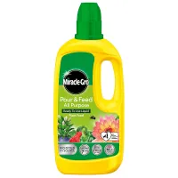 Miracle Gro Pour and Feed 1L Ready to Use Liquid Plant Food for Indoor and Outdoor Pots and Containers