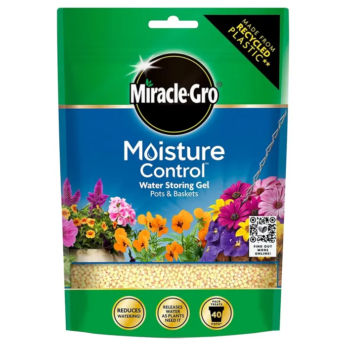 Miracle-Gro Slow Release Moisture Control 200g Plant Food Fertiliser for Pots Planters Containers Hanging Baskets