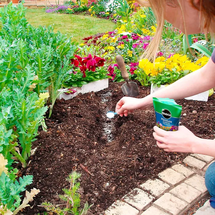 Miracle-Gro Slow Release Moisture Control 200g Plant Food Fertiliser for Pots Planters Containers Hanging Baskets