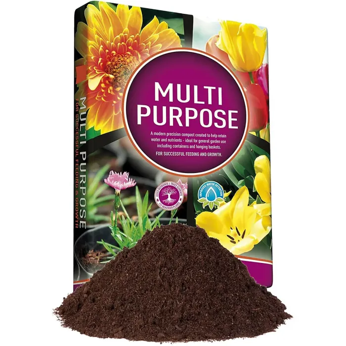 Growmoor Compost 60L Multi Purpose Compost for Indoor and Outdoor Plants Ideal for Pots Beds Seeds and Containers