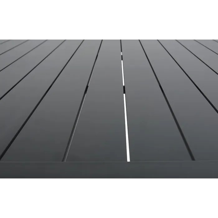 Mint Outdoor Havana Dark Grey 8 Seater Aluminium Patio Dining Set