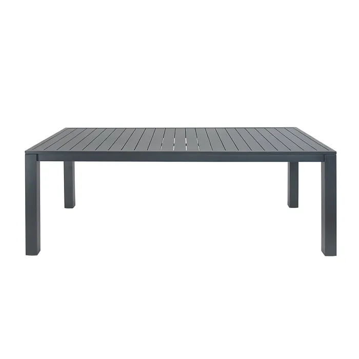 Mint Outdoor Havana Dark Grey 8 Seater Aluminium Patio Dining Set