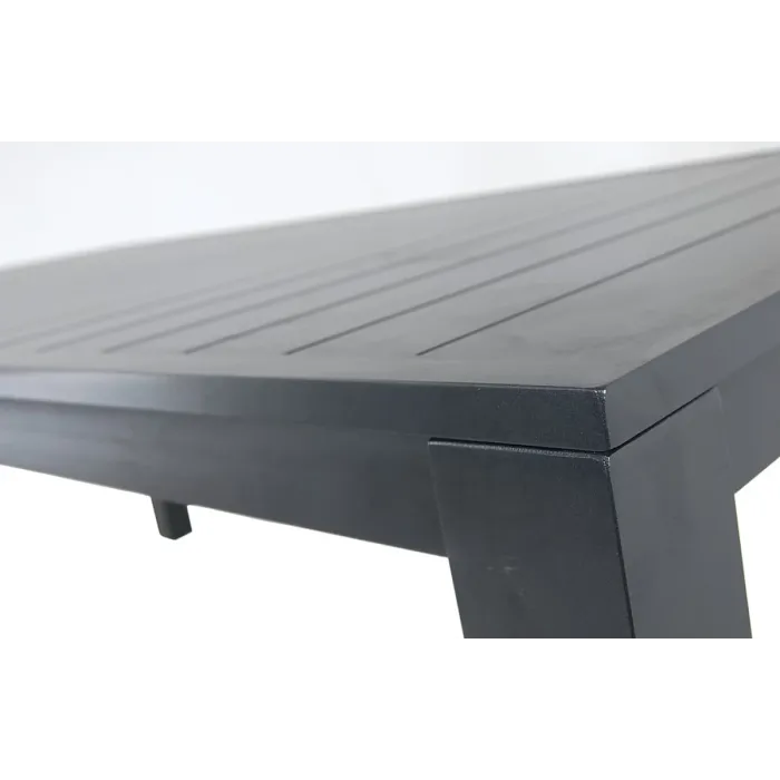 Mint Outdoor Havana Dark Grey 8 Seater Aluminium Patio Dining Set