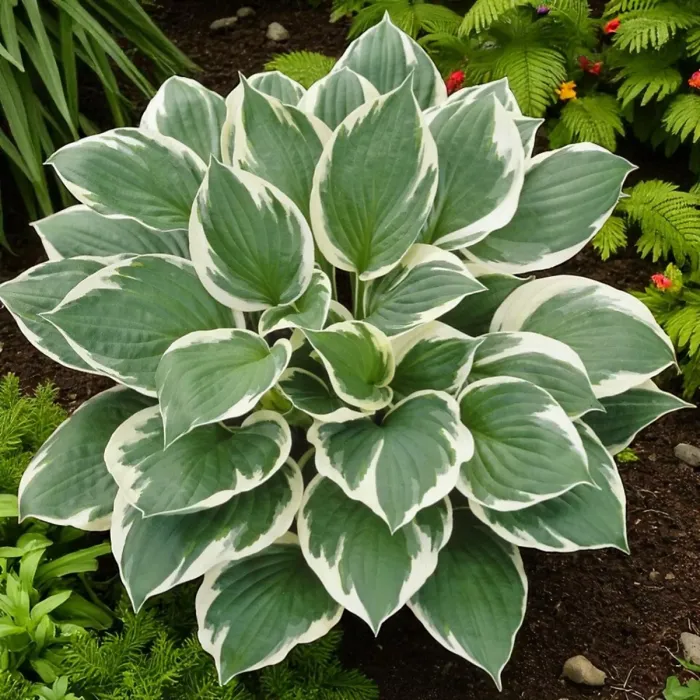 Hosta Minuteman 3 x 9cm Pots - Hardy Lavender Summer Outdoor Perennial Garden Ready Shrub for Shaded Borders & Containers