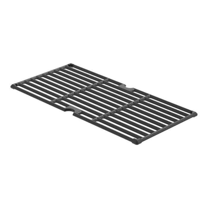 GoodHome Rectangular Cast iron Barbecue grate 43cm(L) x 20.7cm(W)