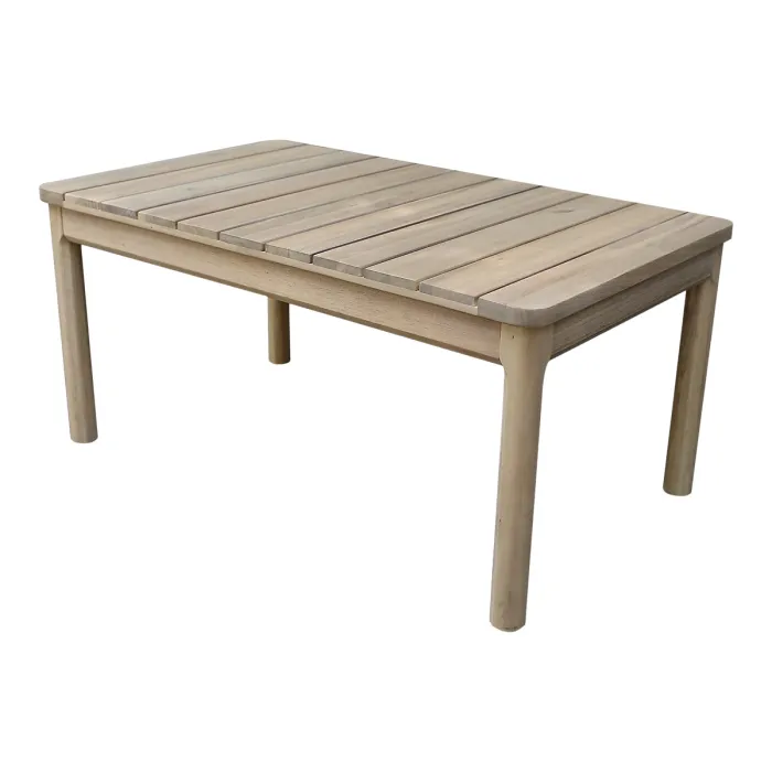 GoodHome Riveo Natural 4 Seater Coffee set