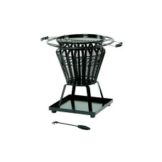 Lifestyle Signa Steel Fire Pit Black (One Size)