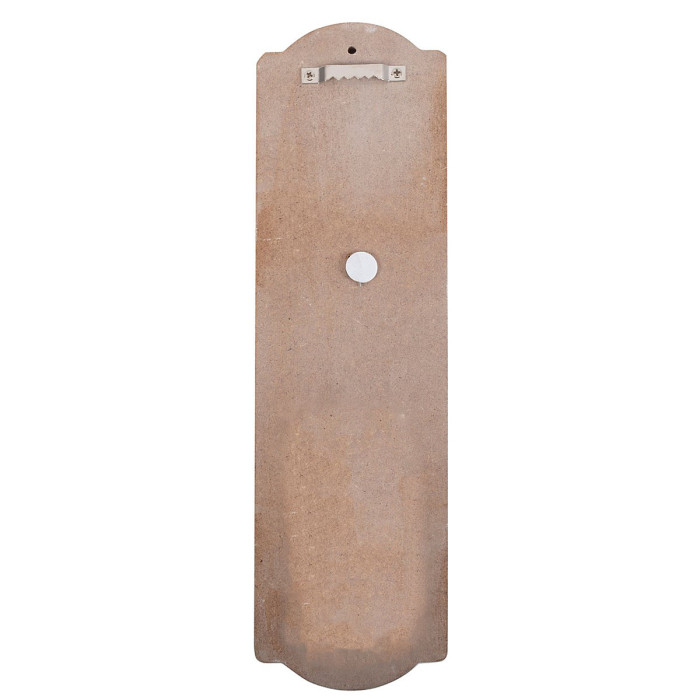 Something Different Welcome To My Garden Metal Wall Thermometer White (One Size)