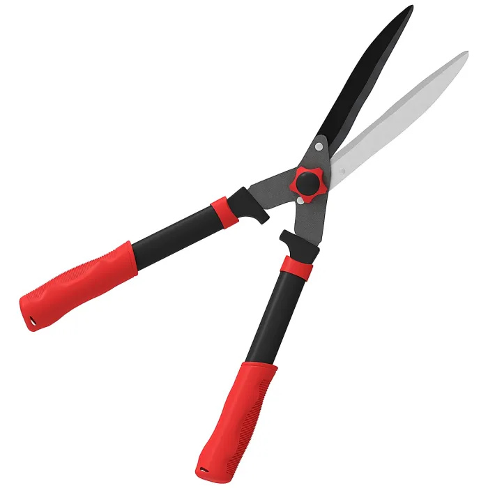 Outsunny Garden Shears, 63.5 cm Hedge Shears with Tension Adjuster
