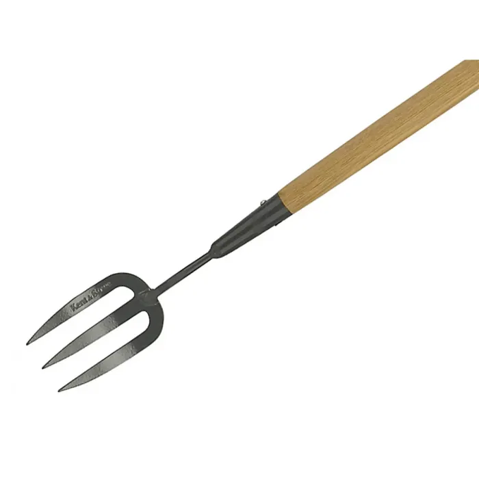 Kent & Stowe Long Handled Fork, Fsc Multi Colour (Carbon Steel Head)