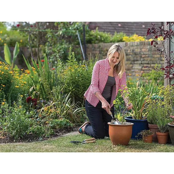 Kent & Stowe Stainless Steel Hand Potting Scoop, Fsc Multi Colour (One Size)