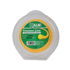 Alm Manufacturing Trimmer Line Yellow (Medium-Duty Petrol, 2.4mm x 90m)