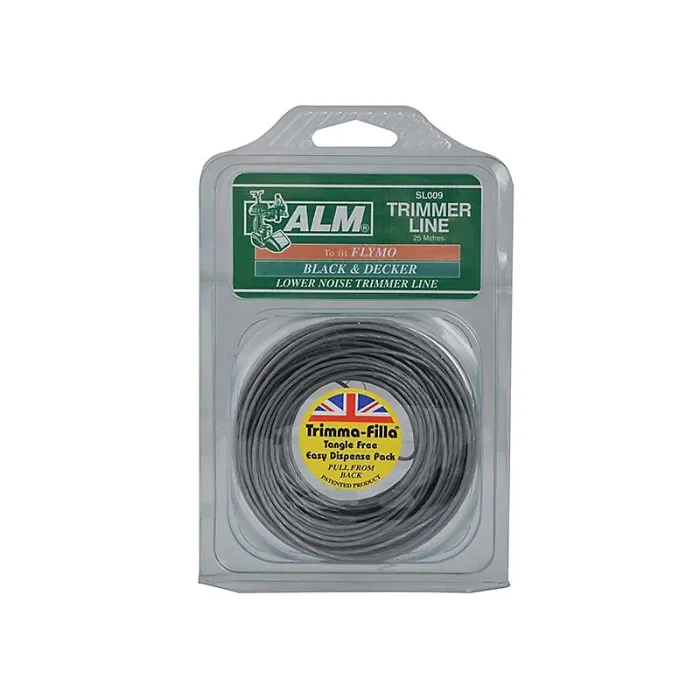 Alm Manufacturing Trimmer Line Grey (Battery, 1.5mm x 25m)