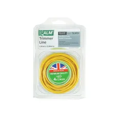 Alm Manufacturing Trimmer Line Yellow (Medium-Duty Petrol, 2.4mm x 15m)