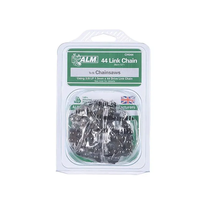 Alm Manufacturing Replacement Chainsaw Chain Multi Colour (3/8in x 45 links - Fits 30cm Bars)