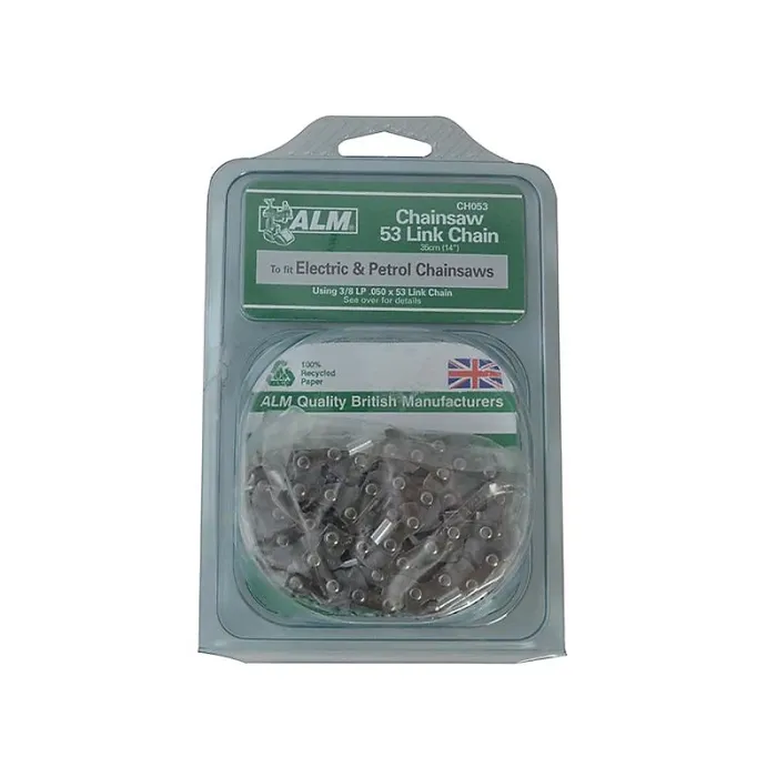 Alm Manufacturing Replacement Chainsaw Chain Multi Colour (3/8in x 53 Links - Fits 35cm Bars)