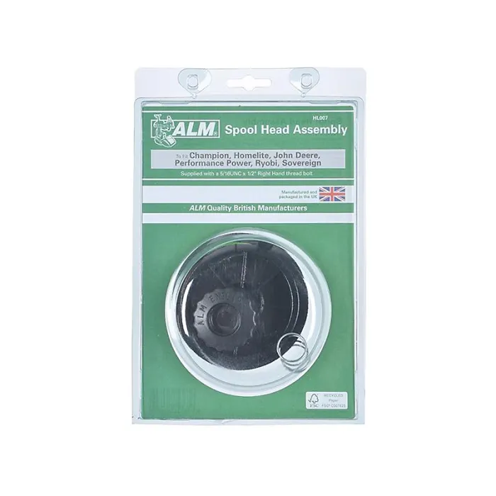 Alm Manufacturing Hl007 Spool Head embly Kit 5/16unc X 1/2in Right Hand Thread Bolt Multi Colour (One Size)