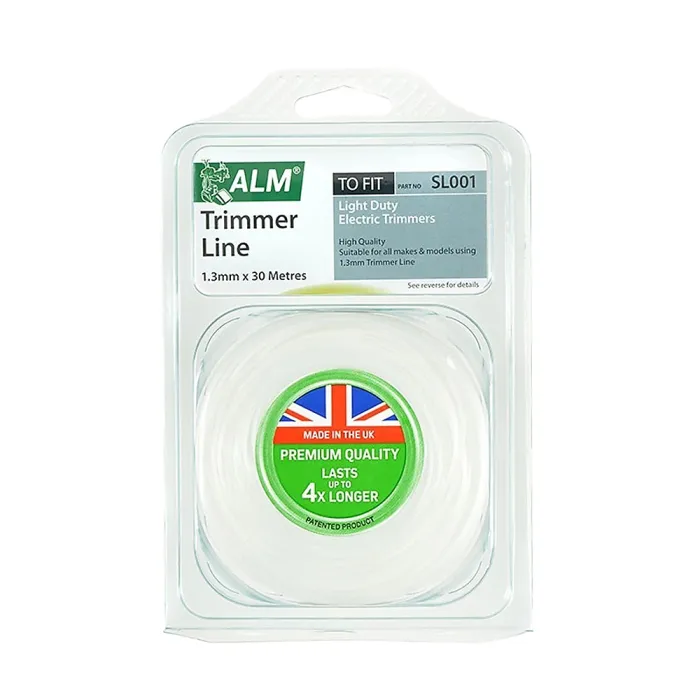 ALM Trimmer Line For Lightweight Duty Electric Trimmer 30m x 1.3mm One Colour (One Size)