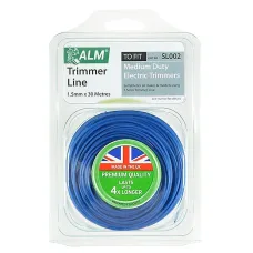 ALM Trimmer Line For Medium Duty Electric Trimmer 30m x 1.5mm One Colour (One Size)