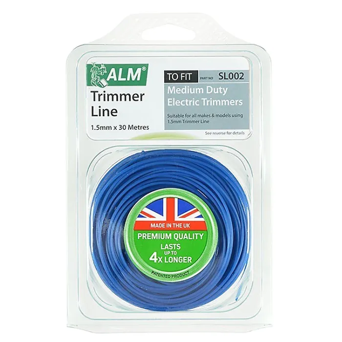 ALM Trimmer Line For Medium Duty Electric Trimmer 30m x 1.5mm One Colour (One Size)