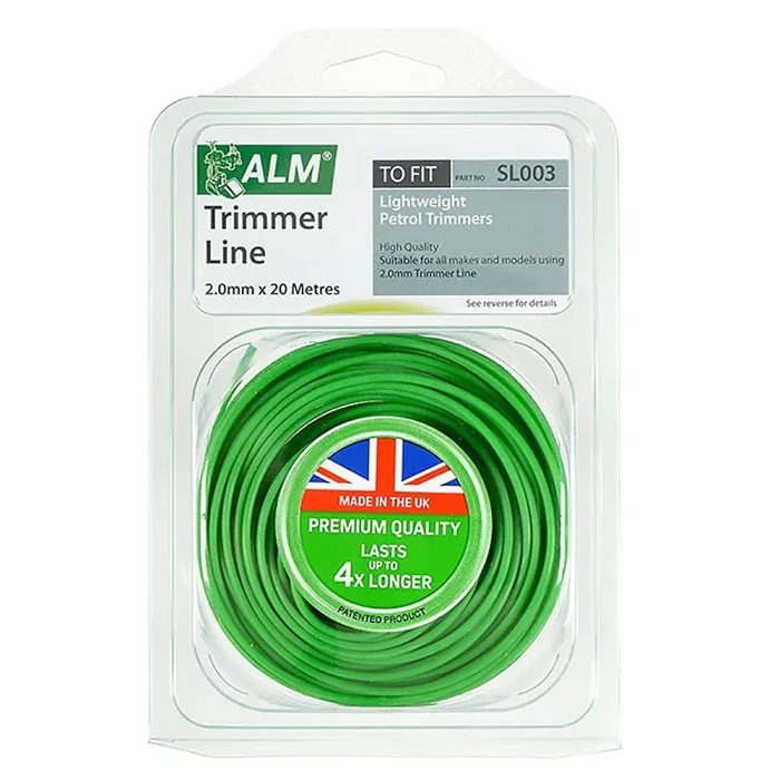 ALM Trimmer Line For Lightweight Duty Petrol Trimmer 20m x 2.0mm One Colour (One Size)