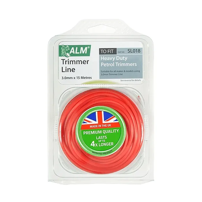 ALM Trimmer Line For Heavy Duty Petrol Trimmer 15m x 3.0mm One Colour (One Size)