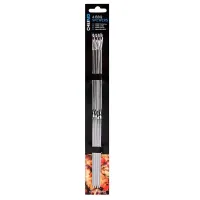 Chef Aid BBQ Skewers Metal 4pk One Colour (One Size)