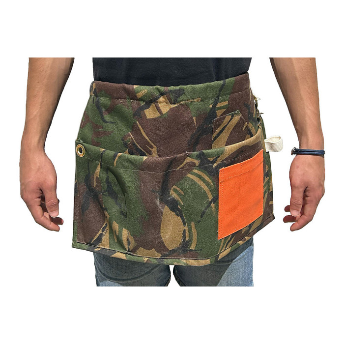 Storm Flowers Garden Camouflage Print Gardening Apron