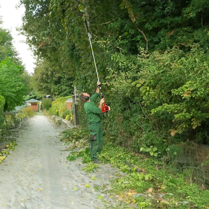 BU-KO 52cc Long Reach Petrol Hedge Trimmer and 75cm Extension Pole