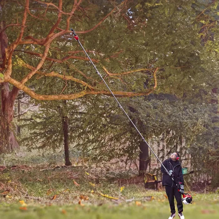 BU-KO 52cc Long Reach Petrol Pruner Saw Attachment and 3X 75cm Extension Pole