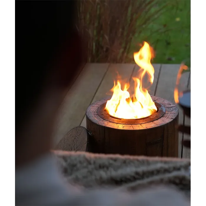 El Fuego 'Original' Wood Fire Pit, No Wood Required, 90% Less CO2, No Wood Smoke, Ideal for any Garden or Outdoor Events