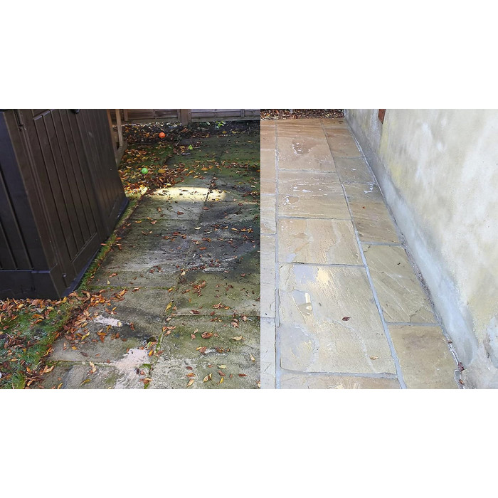 Monty Miracle Fast Patio Cleaner - 5 Litre Outdoor & Garden Surface Cleaner for Patio, Decking, Fencing, Stone, Concrete & Many