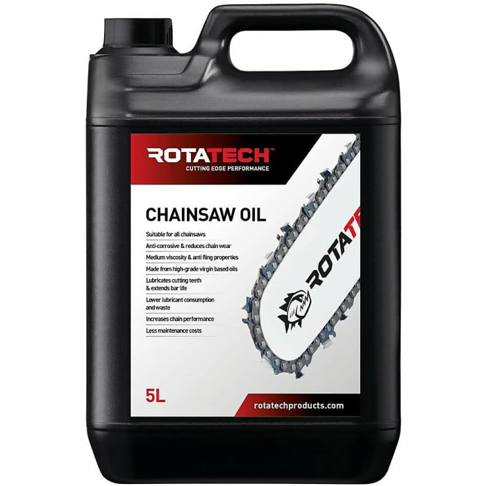Rotatech 5 Litre Universal Chainsaw Chain & Bar Oil