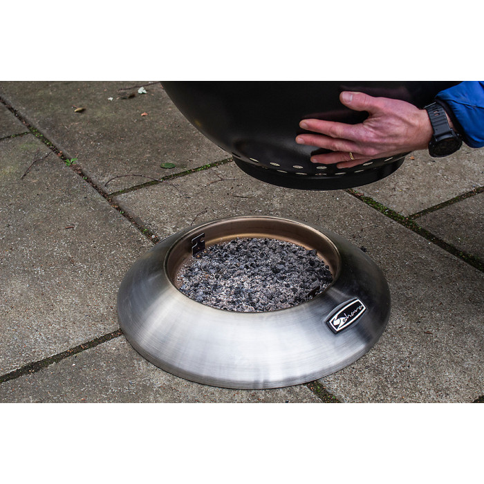 Sahara Smokeless Fire Pit - Stainless Steel
