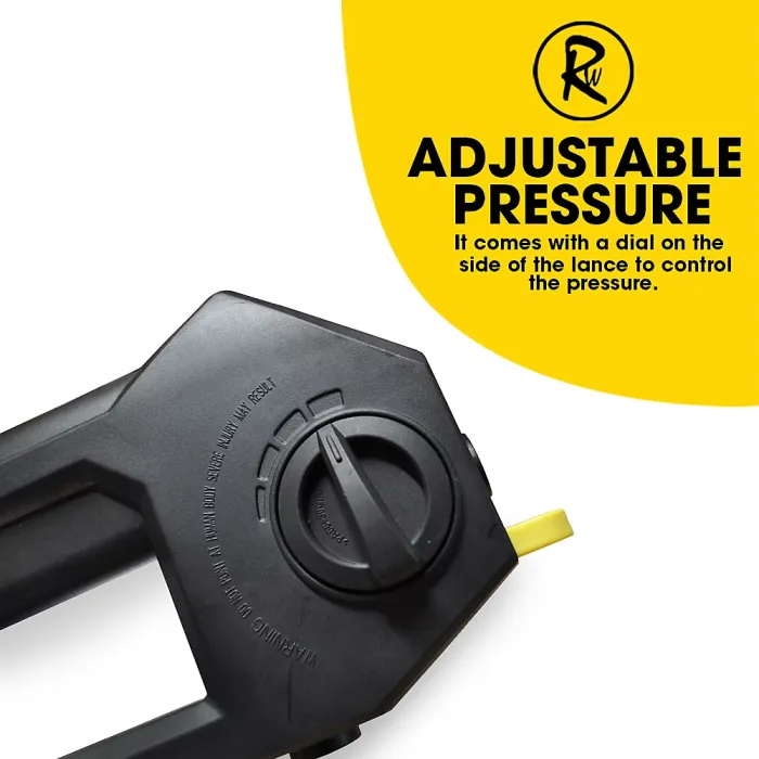 RocwooD 4 Metre Telescopic Lance for Pressure Washers