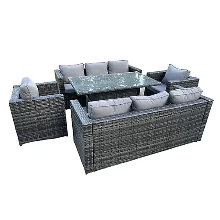Manchester 8 Seater Rattan Garden Furniture Set