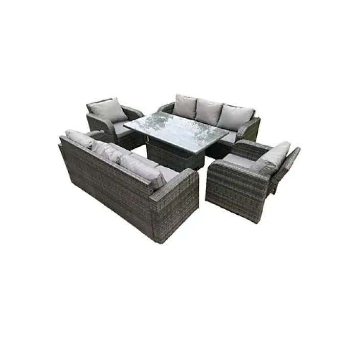 Manchester 8 Seater Rattan Garden Furniture Set