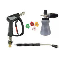 S/S MTM SGS35 Swivel Trigger Karcher Easy Lock Compatible & PF22.3 500mm Lance Nozzles