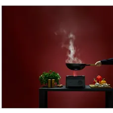 Danish Designed Morso Outdoor Gas Wok Burner Package including wok pan and 3 piece tool set