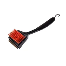 Char-Broil Cool Clean Premium Black & red Grill cleaning brush