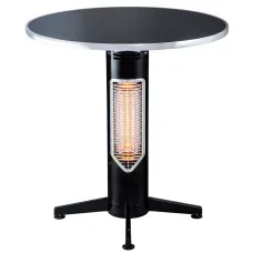 Mensa Heating-Vireoo Private Table Stand -(B2C)-Black-GB