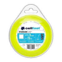 Square Grass Mowing Trimmer Line Wire Cord String Replacement 1,3mm x 15m