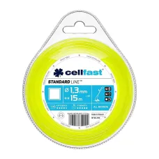 Square Grass Mowing Trimmer Line Wire Cord String Replacement 1,3mm x 15m