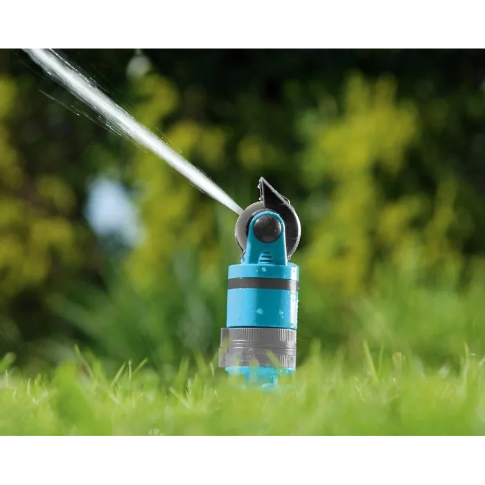 Cellfast Static Garden Watering Lawn Rotating Sprinkler Hozelock Compatible ABS Plastic