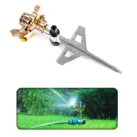Cellfast Professional Impulse Metal Spike Garden Sprinkler Hozelock Compatible Sprayer