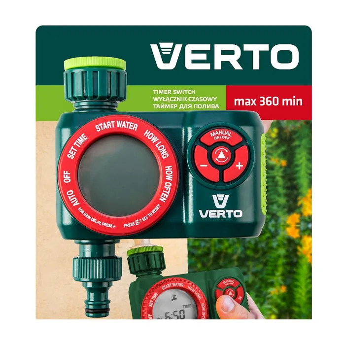 Verto Programmable Electronic Water Timer Switch