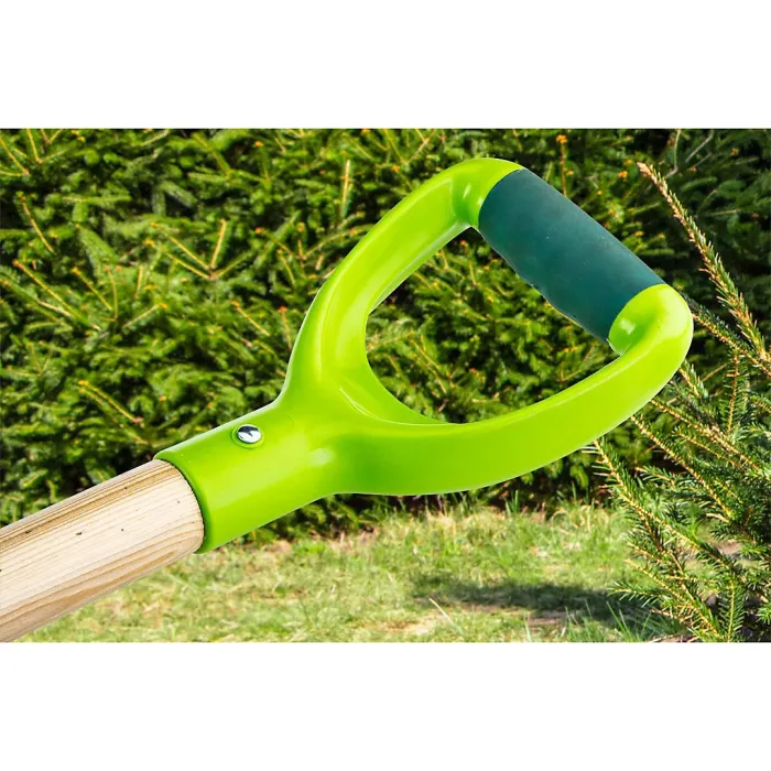 Verto Digging Fork 4 Teeth Wooden Handle with Plastic Grip