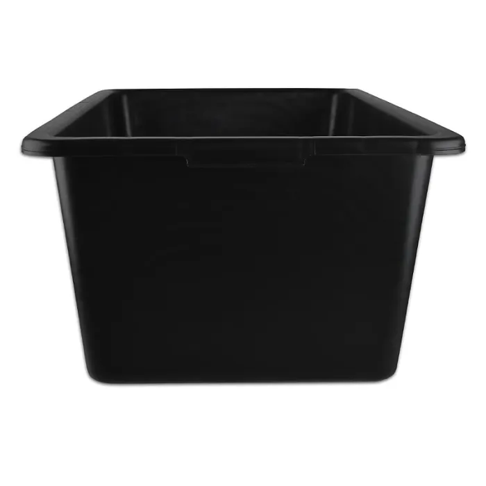 40L Strong Mixing Mortar Tub Durable Plastic Builders Bucket Plaster Container Plant Pot